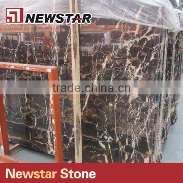 Suitable Color For Table Black & Gold Marble For Top Dining Table photo-3