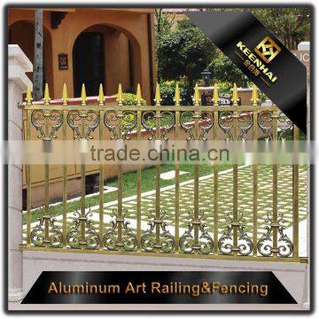 Exterior Decorative Powder Coated Cast Aluminum Garden Fence Panels Prices