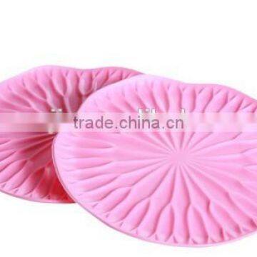 Anti-Slip Round Lotus Leaf Cup Mats Coasters photo-2