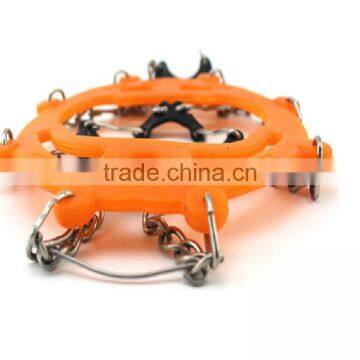 Factory Price Snow Silicon Shoe Grips ,Winter Safety Silicone Shoes, Anti Slip Shoe Grips for Ice and Snow photo-3