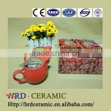 hotel & restaurant used ceramic tea pot and ceramic coffee pot