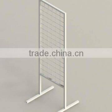 C8568 45cm width gridwall floor standing display rack