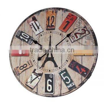 2014 New MDF wall clock