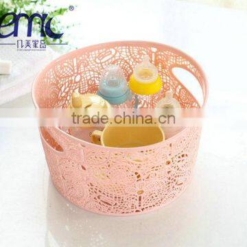 New Hot Selling Lace Hollow Plastic Storage Basket (small) photo-2
