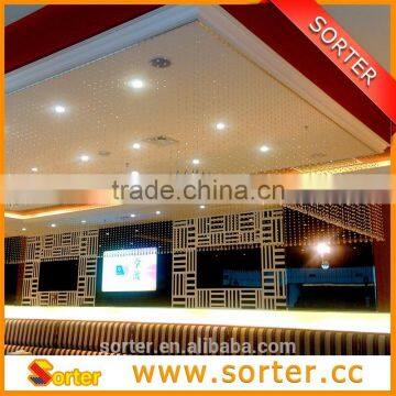 14mm Octagon Beads String Strands Glass Crystal Curtain for Indoor Decoration photo-2