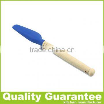 High Quality Wooden Baking Utensil Set Silicone Kitchen Utensil Set photo-6