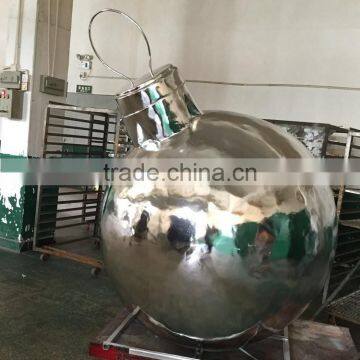 Giant electroplate ball Christmas decoration