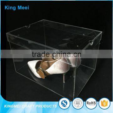 2017 Oem Custom Acrylic Storage With Lid Shoe Box photo-5