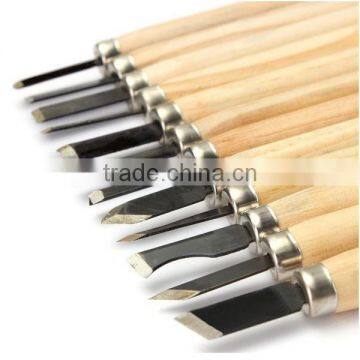 12pcs/Set Hand Wood Carving Chisels Knife For Basic Woodcut Working DIY Tools Cutter Wood Carving Chisels Knife photo-2