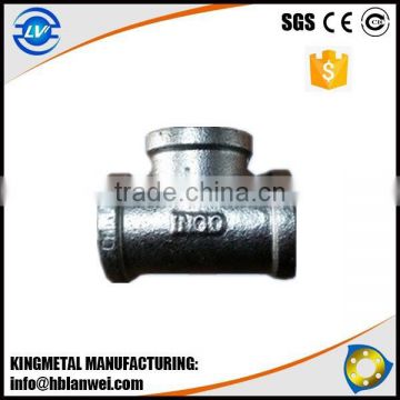 Hot Dipped Galvanized Cast Malleable Iron Pipe Fittings