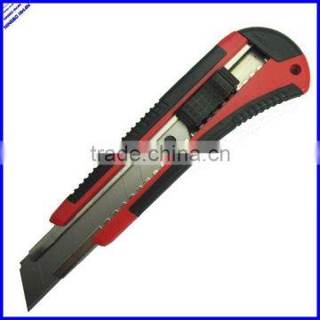 High quality durable blade utility knife with safety lock