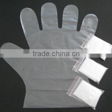 disposable PE material gloves