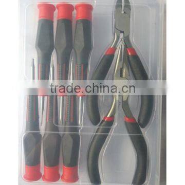 Promotional gift small tools kit Pliers and precision screwdrivers set