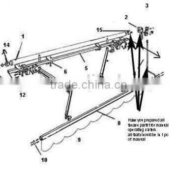 Trade Assurance Supplier Full-cassette Electric Retractable Window Awning photo-4
