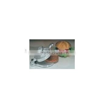 manual cast iron double hamburger maker in good price