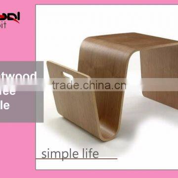 Home Furniture Storage End Table With Drawer Wooden Side Table photo-3