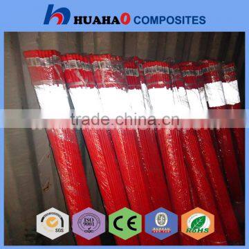 4ft Fiberglass Driveway Markers With Cap and Reflector- 1/4" photo-6