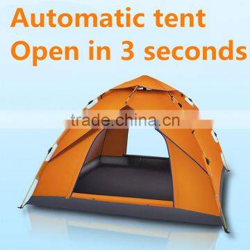 Climbing Camping Hiking season use Colorful Waterproof Double Layer folding automatic beach Tent