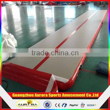 DWF material of inflatable air tumble track inflatable air track for sale