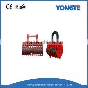 Double Wheels Wire Rope Pulley Block photo-3