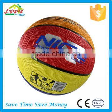 Custom Print Wearable and Durable Colorful Training pu Basketball for Women