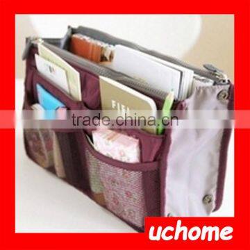 UCHOME Nylon Fabric Double Zipper Multifunctional Bag Organizer Cosmetic Bag photo-4
