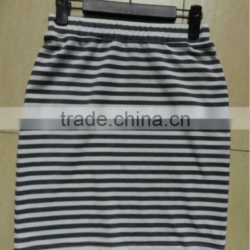 2016 hot fashion stripe skirt for women