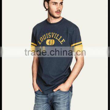 100% Cotton Custom Printed Mens Tshirts Manufacturer