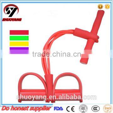 Foot Pedal Elastic Arm Stretching 4-Tube Pull Rope Manufacturer photo-6