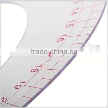 Kearing Metric French Curve 32cm Plastic Garment Curve Ruler ( Sandwich Line ) # 6032 photo-6