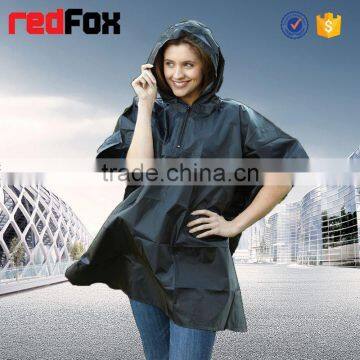Cheap Fashion Reflective Rain Poncho With Logo photo-3