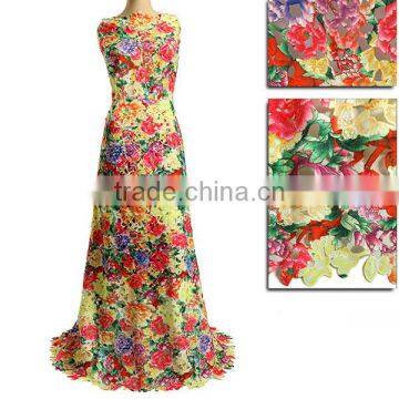 New Designer 2017 Indian Raw Silk Beaded Georges With Stones photo-3