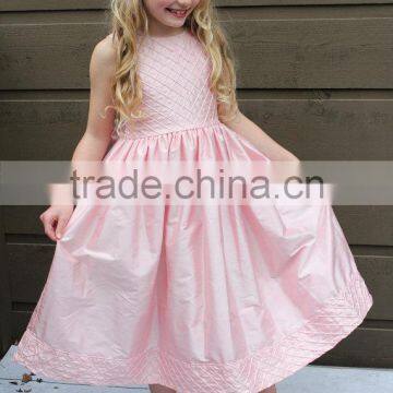 New Model 8 Years Dress Design Hand Made Girl Dress photo-2