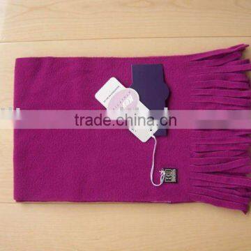 fleece scarf for sales promotion