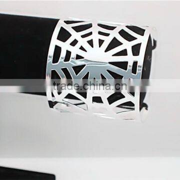 Fashion Cobweb Hollow Golden Bangles Adjustable for Women Designs photo-6