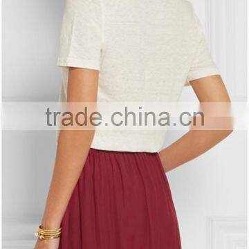 Software 100% Pima Cotton Blank T-shirt for Women photo-3