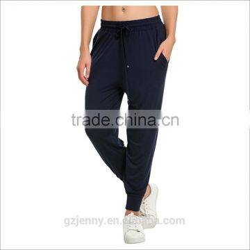 Wholesale Women's Jogger Pants Drawstring Thin Pure Color Womens Joggers Lounge Pants photo-5