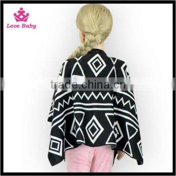 Black Paisley Shawl Fashional Styles American Kids Autumn Clothes Wholesale photo-6