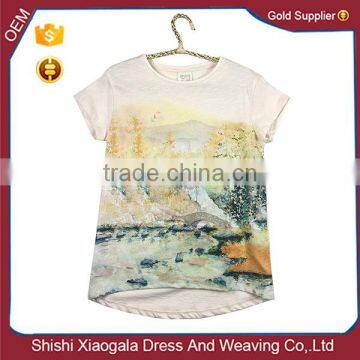 children clothes customized logo dress 2015 girl baby clothing