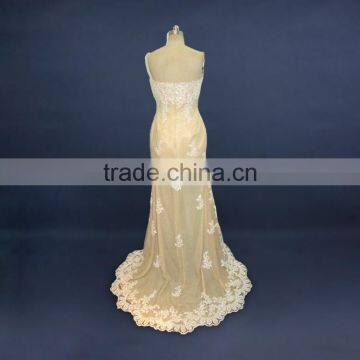 Fancy Fashional Slimming Tailing Hot Sexy Wedding Dress photo-3