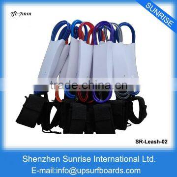 Surfing Surfboard Leashes 7ft-12ft Surf Leash Cord Customed Surf Leashes