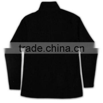 China Manufacture High Quality Custom Black Mens Microfiber Fleece Hoodie photo-5
