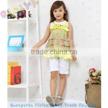 New Summer Fashion Dress 3pcs Set Baby Girl Summer Set 2014 in Stock photo-4