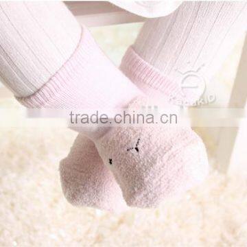 Cute Baby Cotton Socks, Silicone Print Baby Socks photo-3