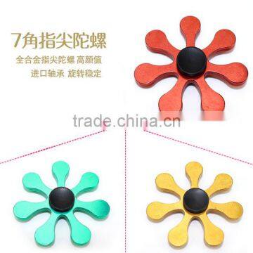2017 Hot New Product Triangle Plastic Fidget Toy Skate Bearings Finger Fidget Spinner For Kids For People photo-2