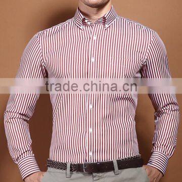 Men Fashion Designer Shirts Delicate Vertical Stripes Shirt Men photo-3