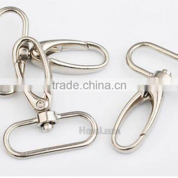 32mm 1.25inch Silver Nickle, Antique Brass Alloy Swivel Clasps Snap Key Hooks DIY Key Chain Ring Clip Buckle HK-012 photo-5
