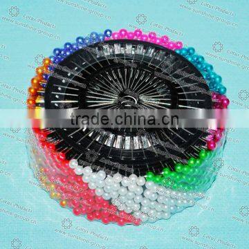 Wheel Assorted Colored Decorative Pearl Head Corsage Pins003 photo-2
