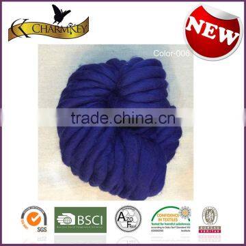 New super chunky yarn for hand made popular hat with 100 acrylic