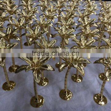 24K GOLDEN PLATING CAMEL AND PALM TREE Arabic Traditional Gifts photo-4